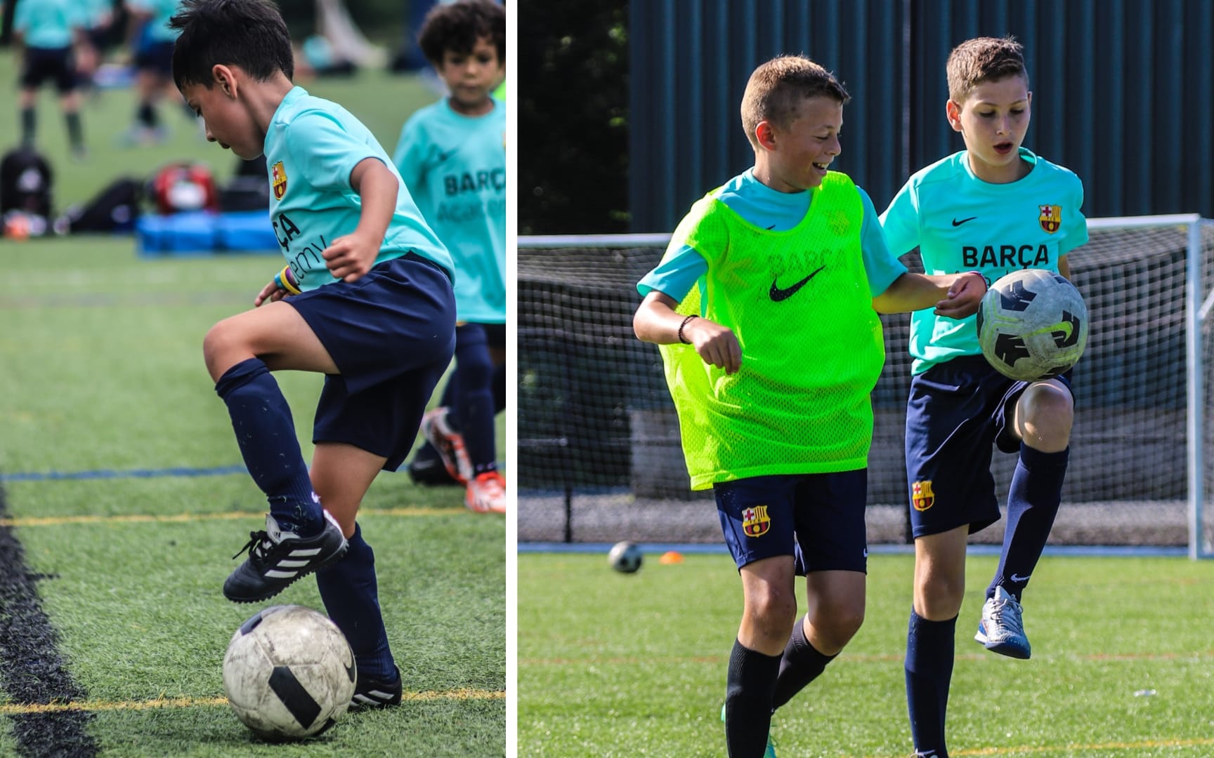 soccer footwork drills - barça academy