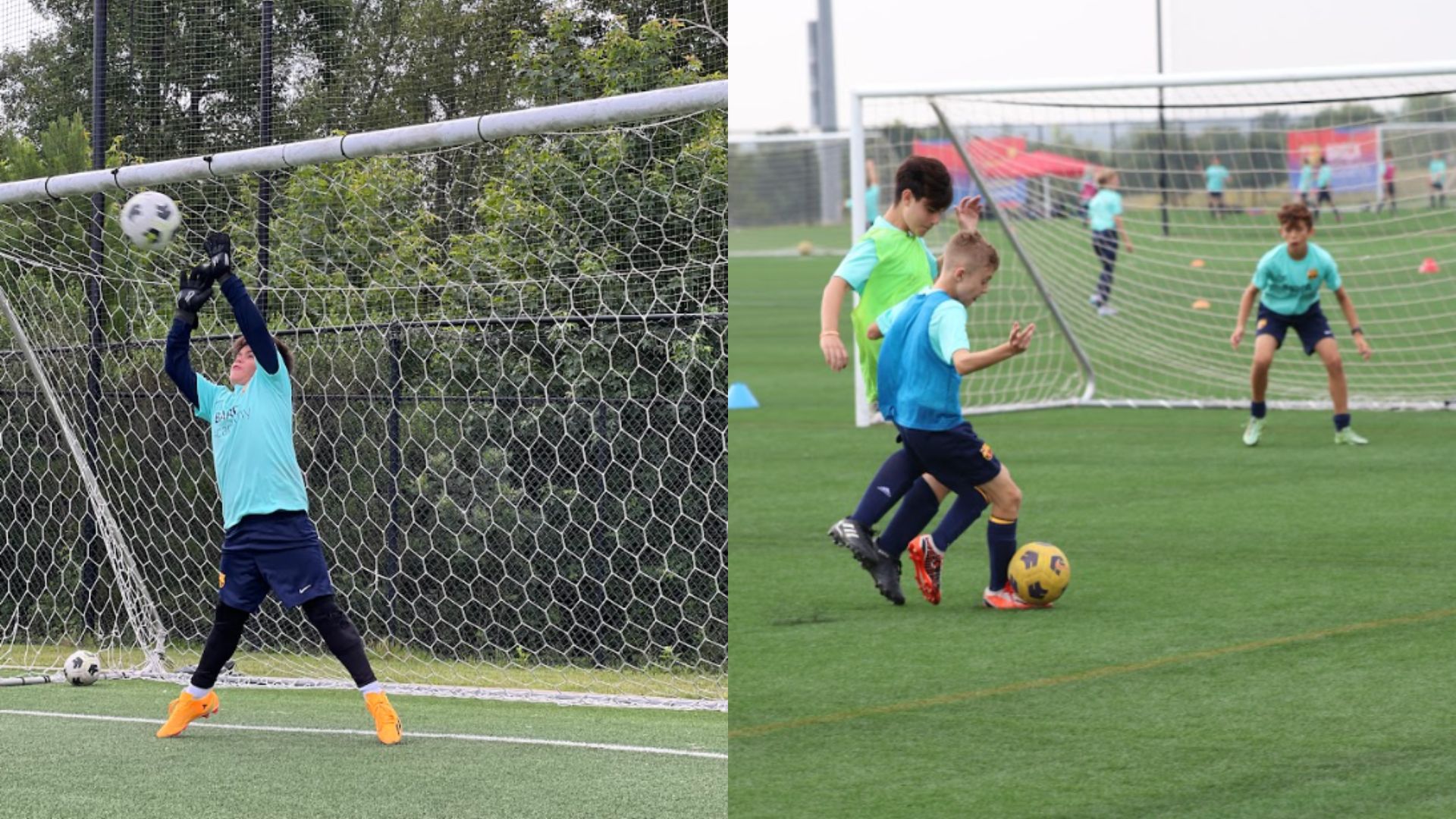 Footwork drills for goalkeepers